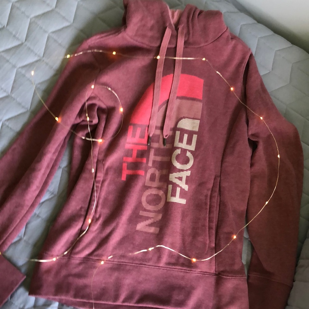 The North Face Mauve Pink Hoodie Sweatshirt